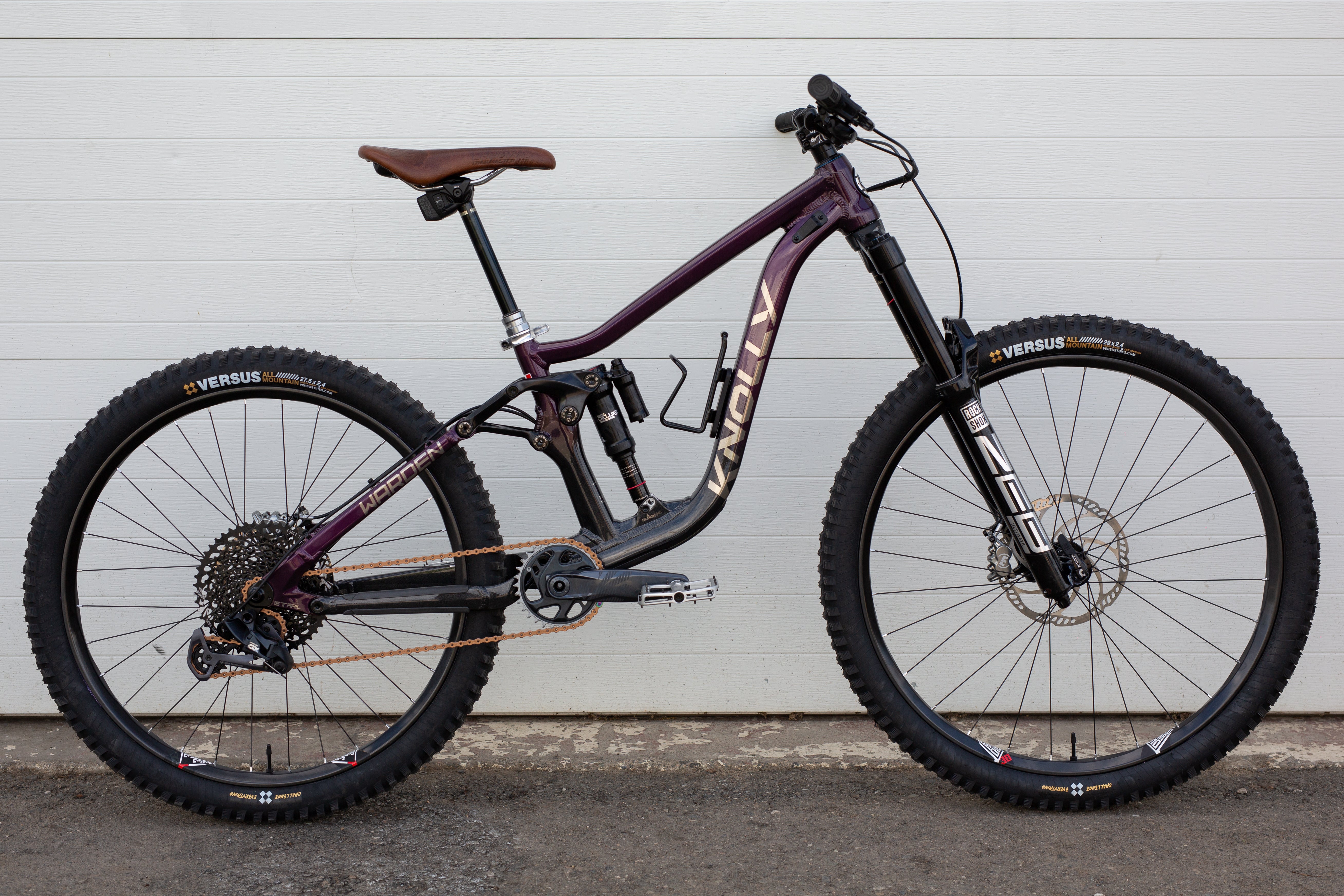 Bike Check- Limited Edition Black Cherry Fade Warden Mullet