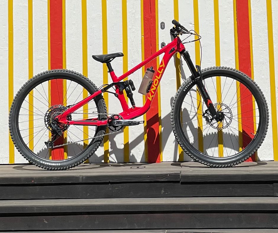 BIKE CHECK: HONZA'S LTD ED RED FREERIDE FUGITIVE – Knolly Bikes