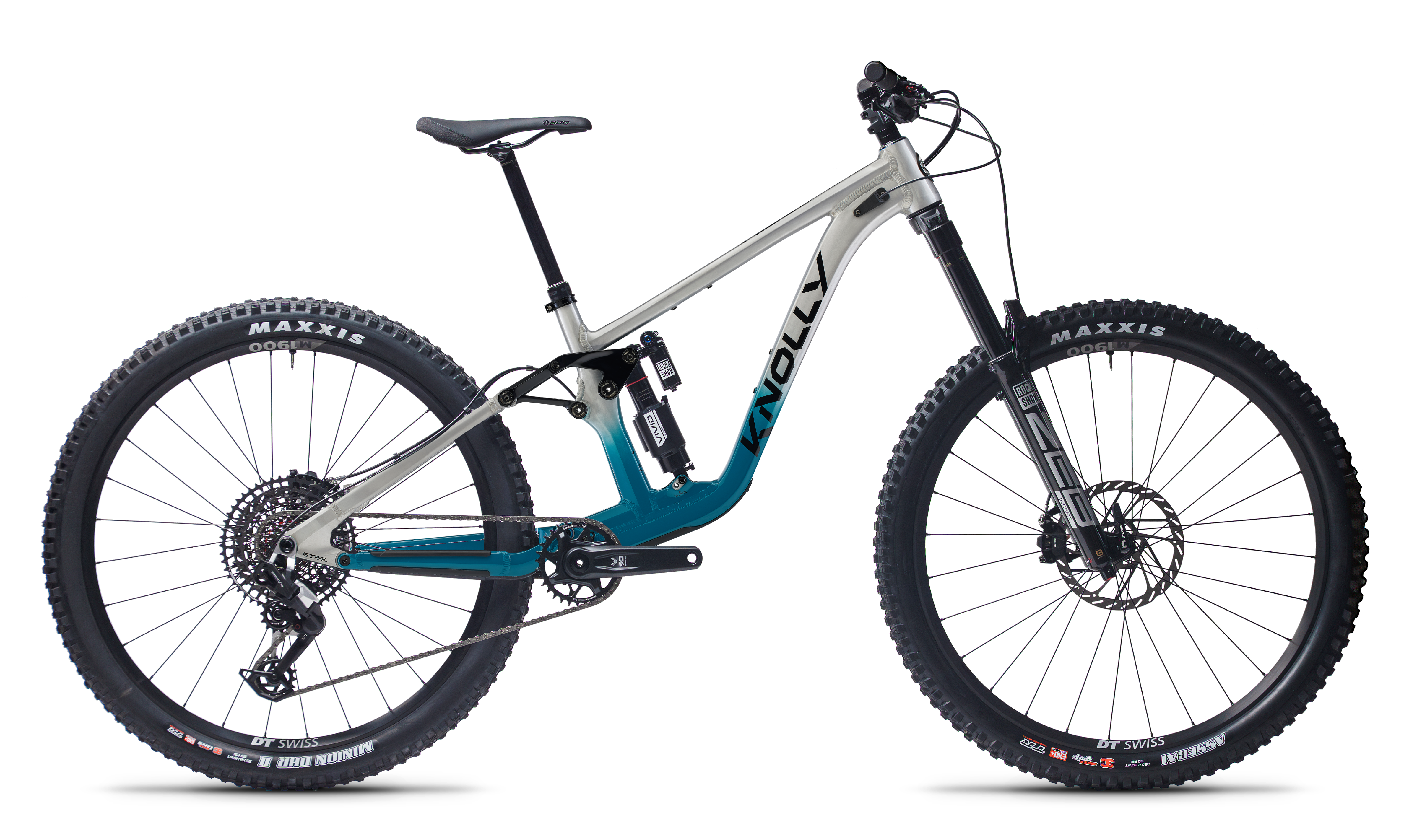 Knolly Chilcotin 170 Canadian Enduro Mountain Bike Raw Fade Eagle 90 Transmission