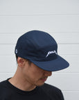 5 Panel Lightning Hat Navy
