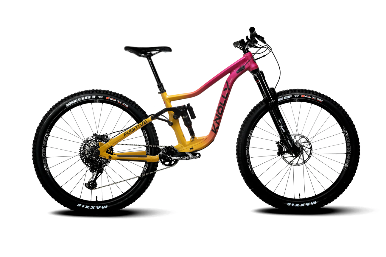 Knolly Fugitive 138 29er Canadian Trail Bike in Tequila Sunrise