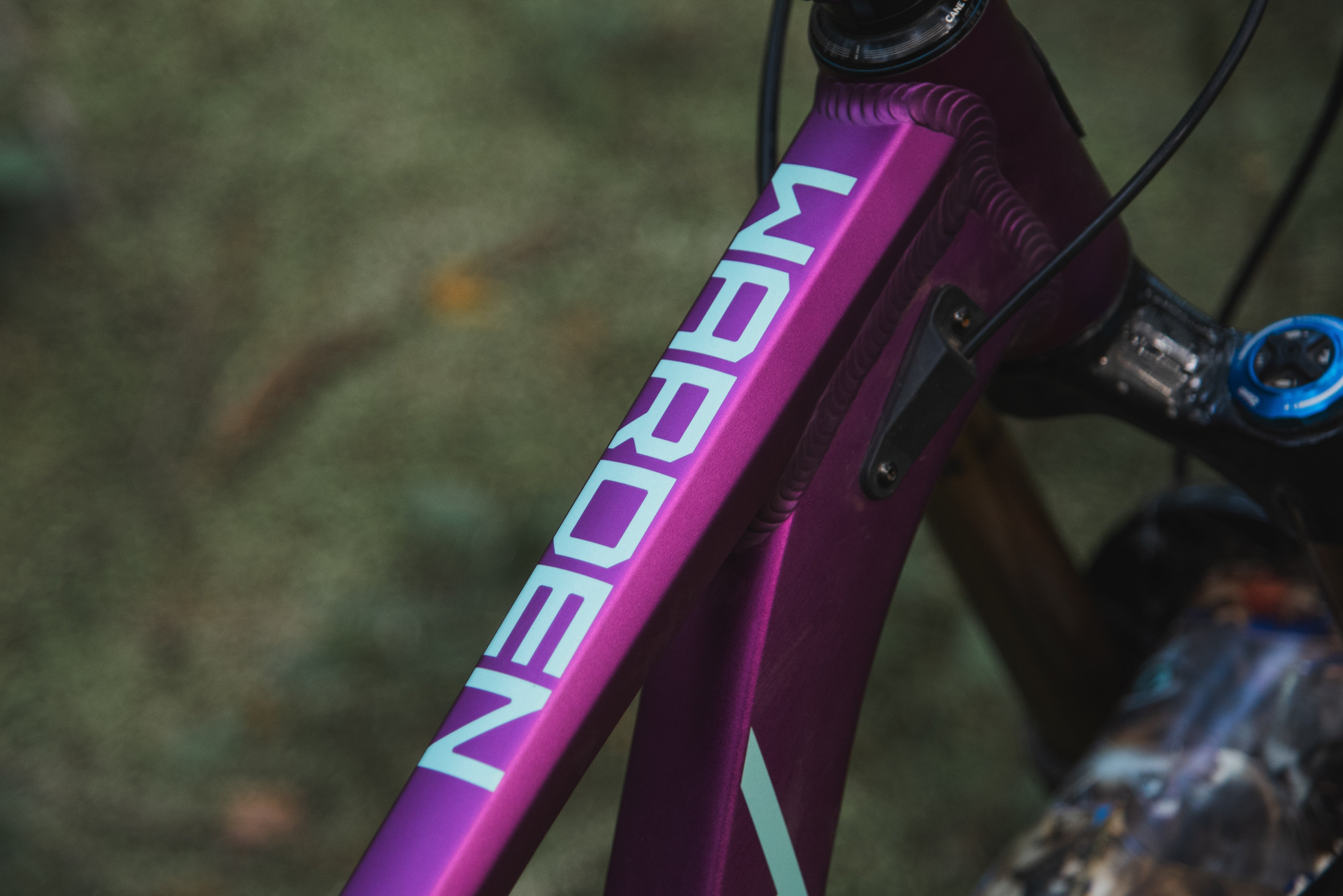 Small Ano Purple Warden Athlete Bike Check