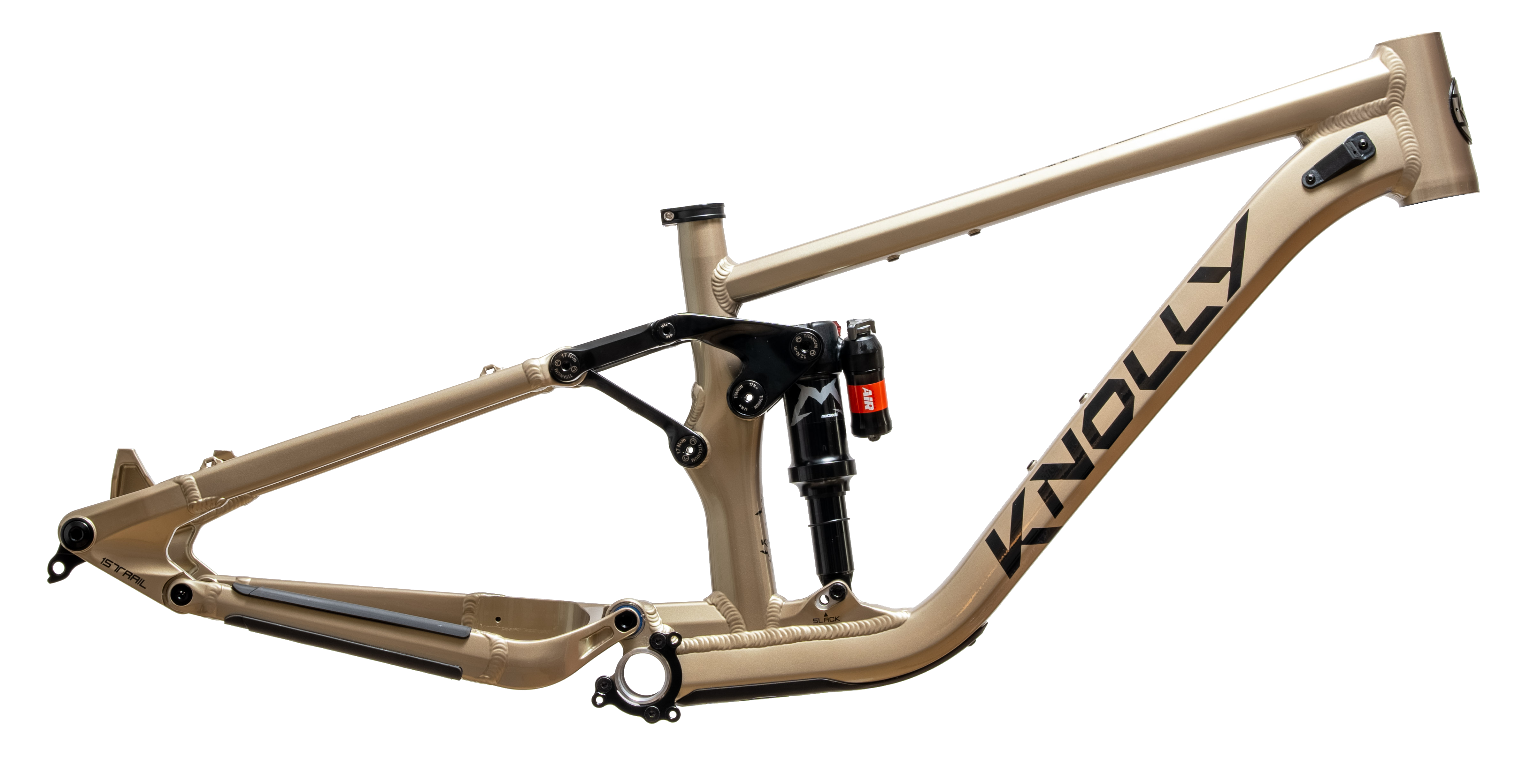 Knolly Endorphin Canadian Trail Mountain Bike Champagne Frame + Marzocchi Bomber