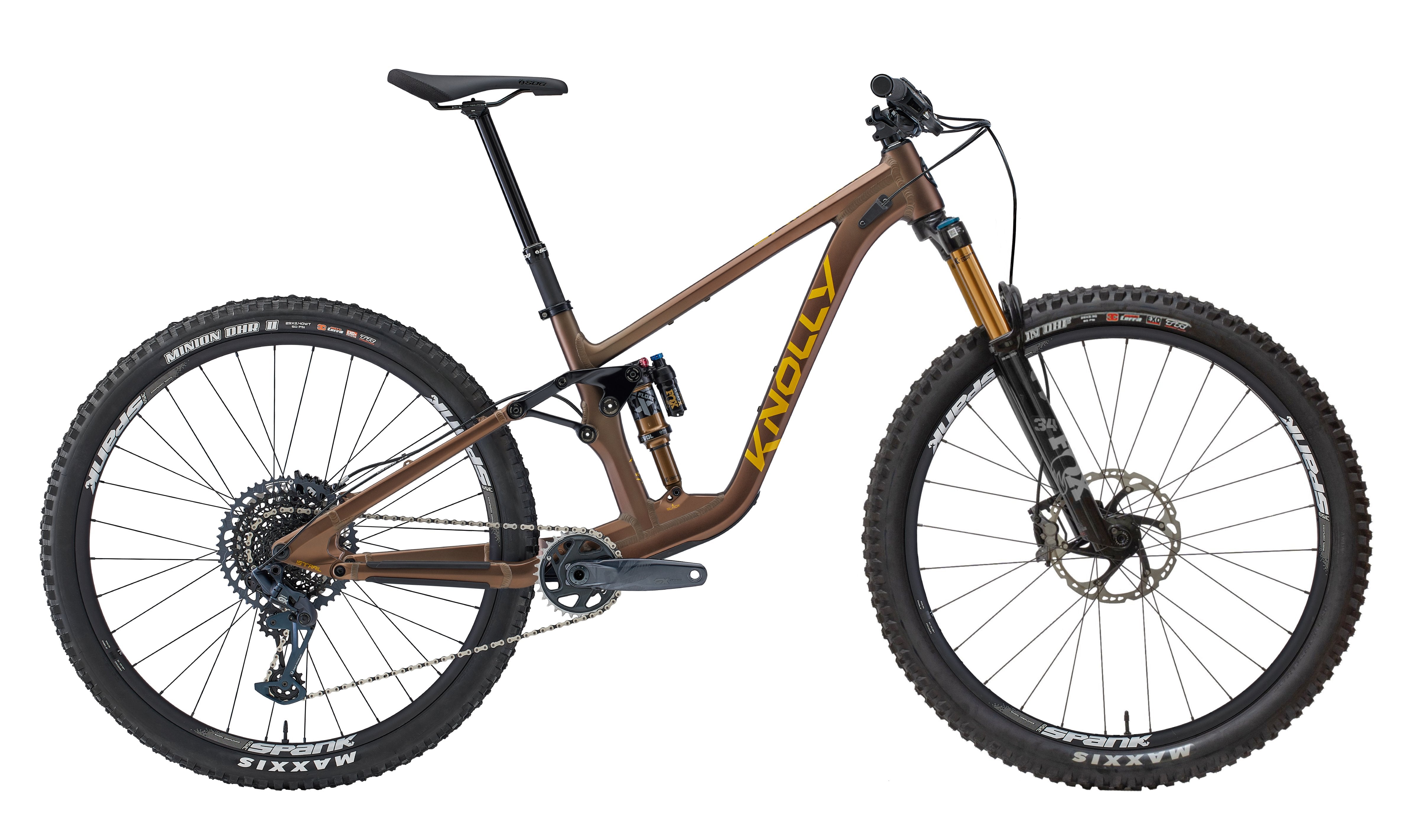 Knolly Fugitive 125 Canadian Trail Mountain Bike Anodized Bronze GX Factory