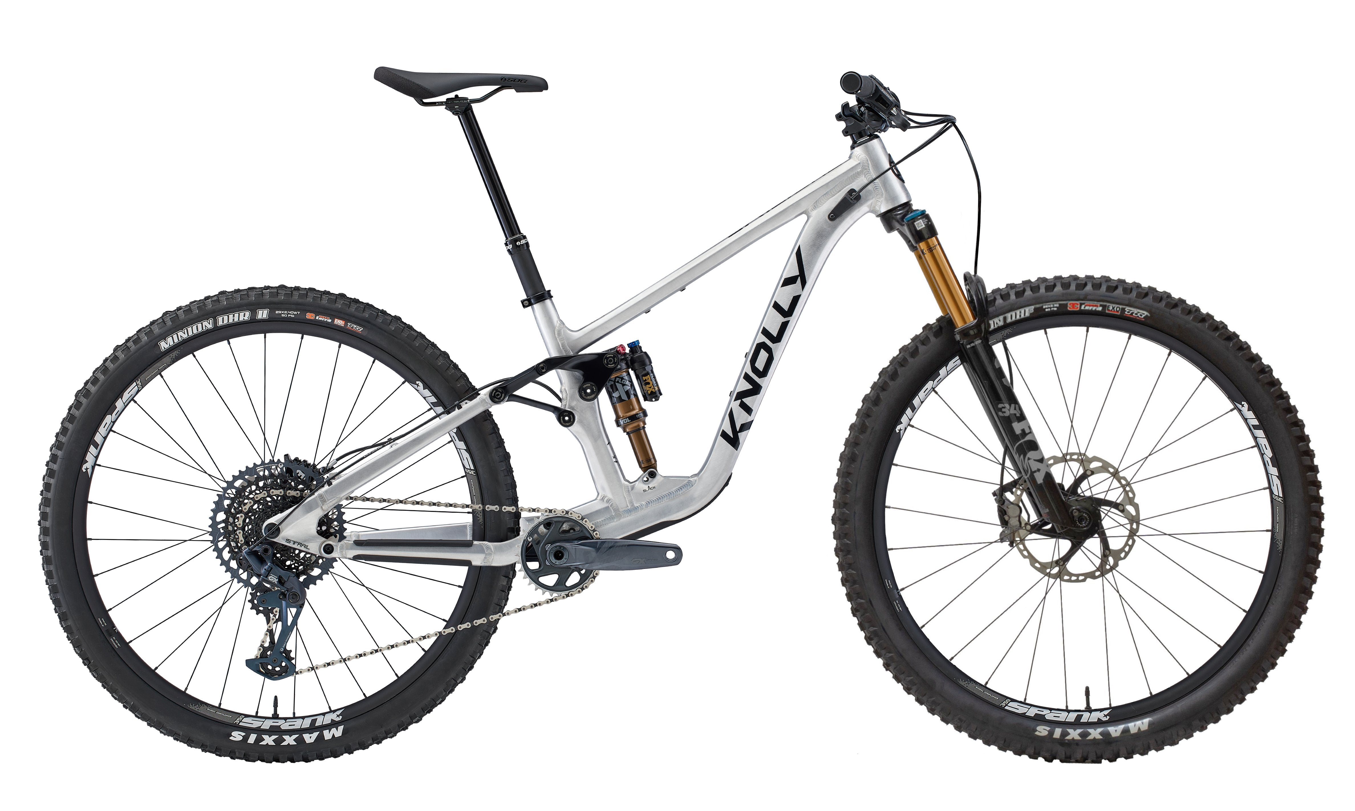 Knolly Fugitive 125 Canadian Trail Mountain Bike Raw GX Factory