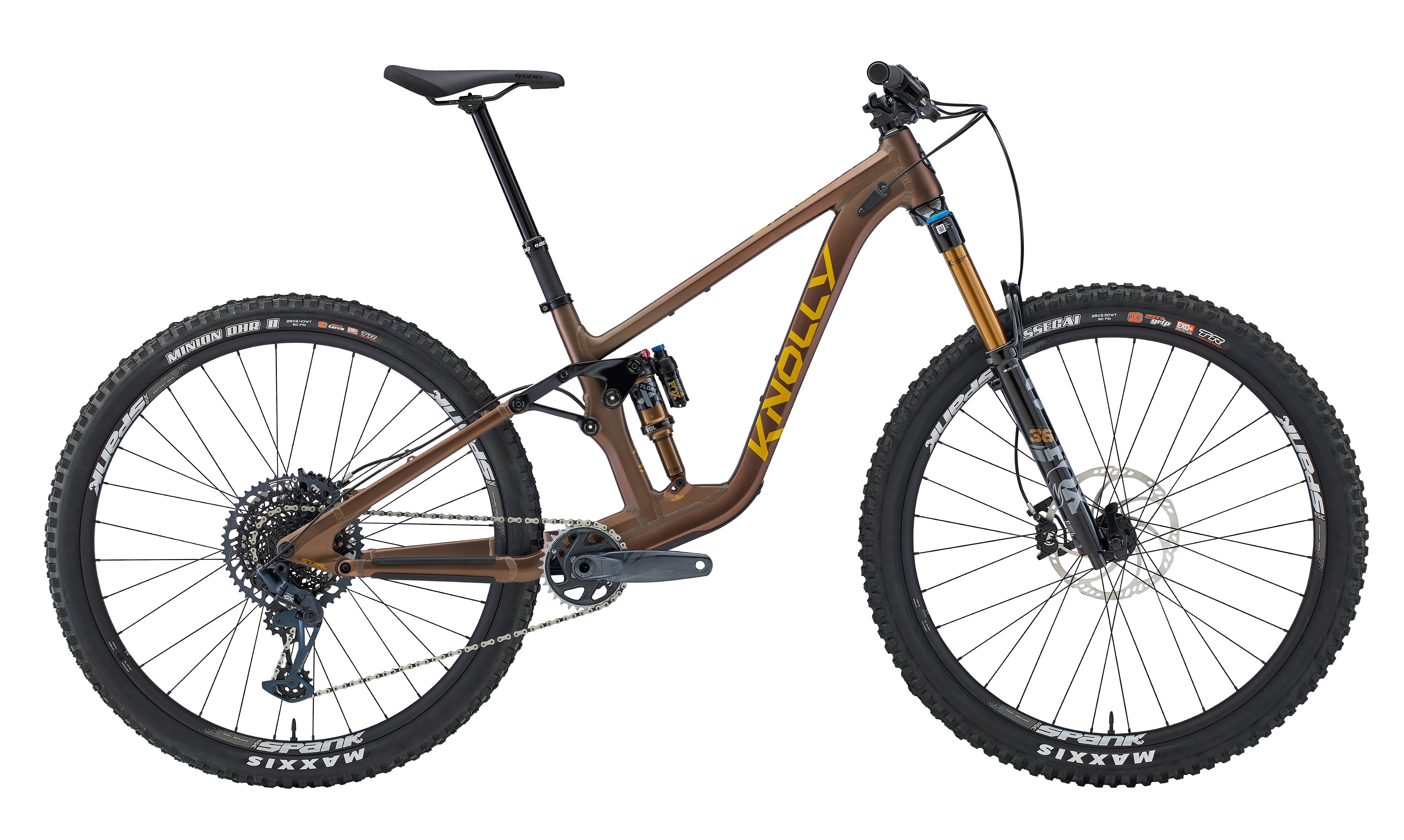 Knolly Fugitive 140 Canadian Trail Mountain Bike Anodized Bronze GX Factory