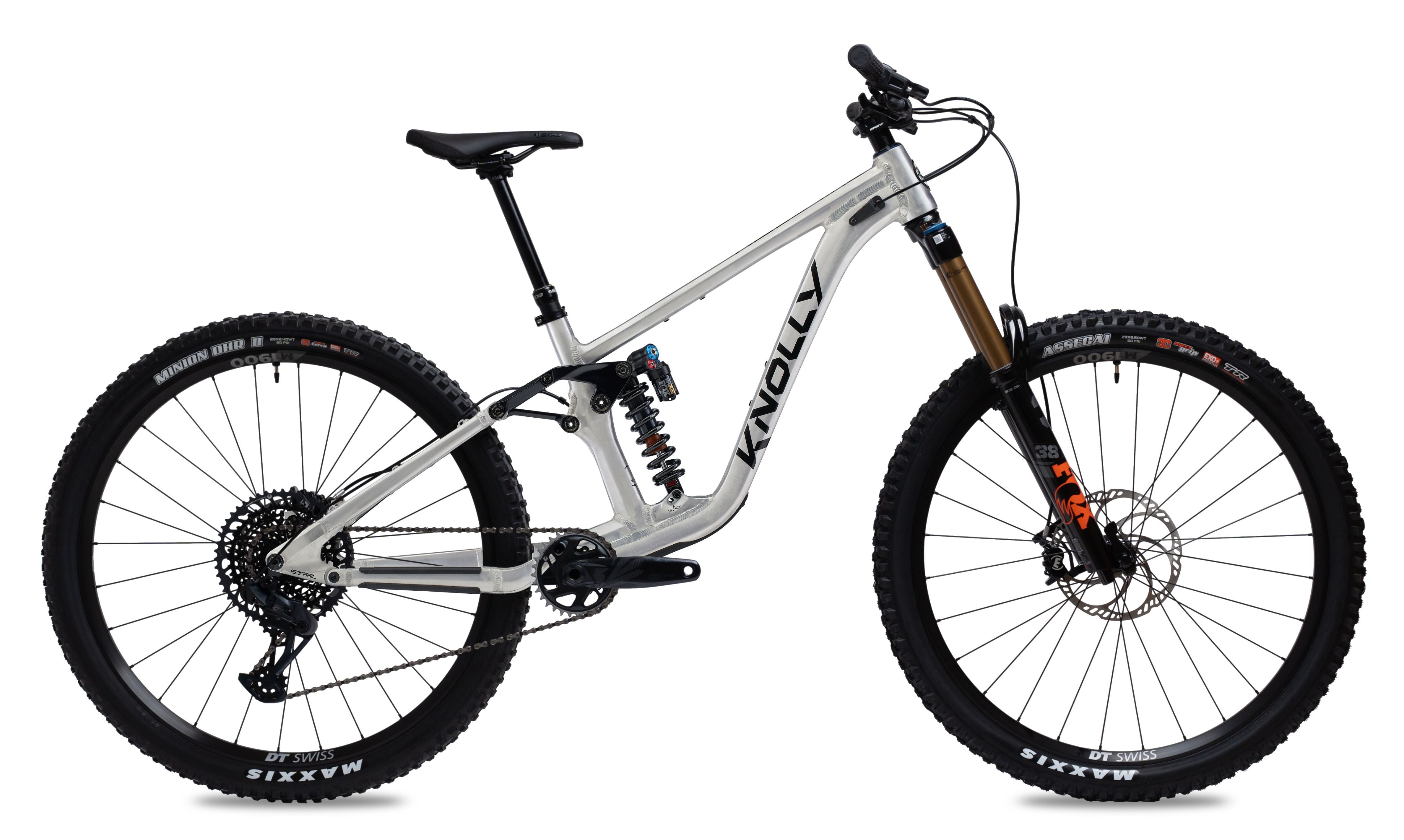 NEW Knolly Chilcotin 155 Enduro Bike Mountain Bike in Raw White