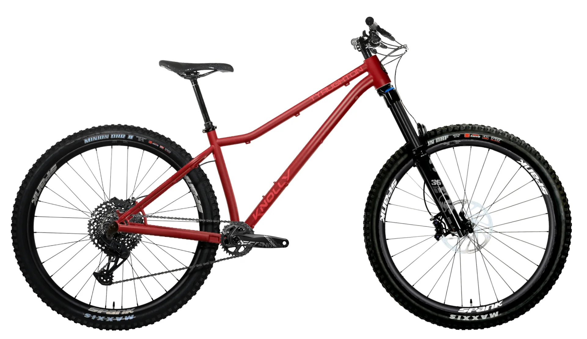 Knolly Tyaughton Steel Hardtail Mountain Bike Red