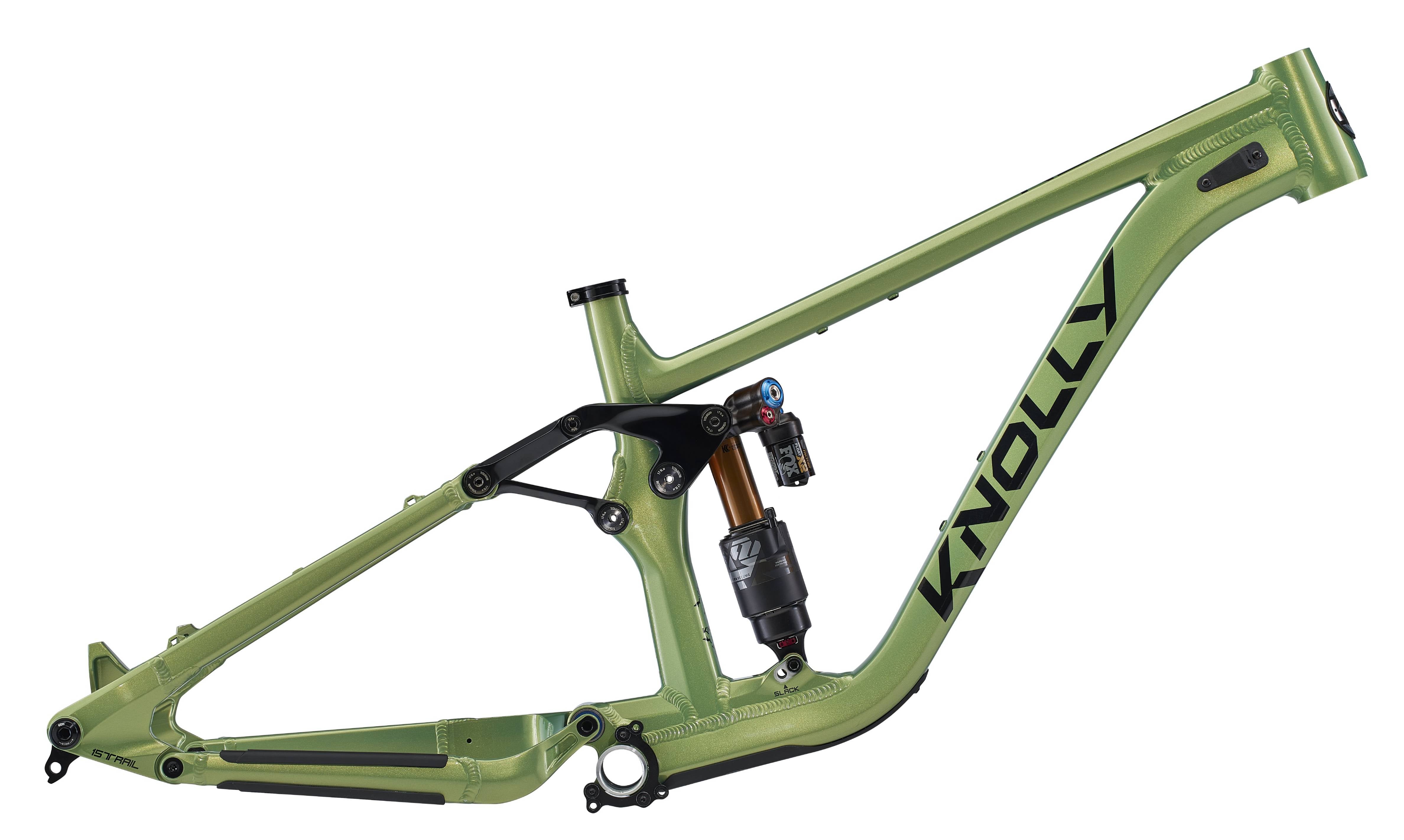 Knolly Warden Canadian Enduro/Freeride Mountain Bike Green Frame Fox Float X2