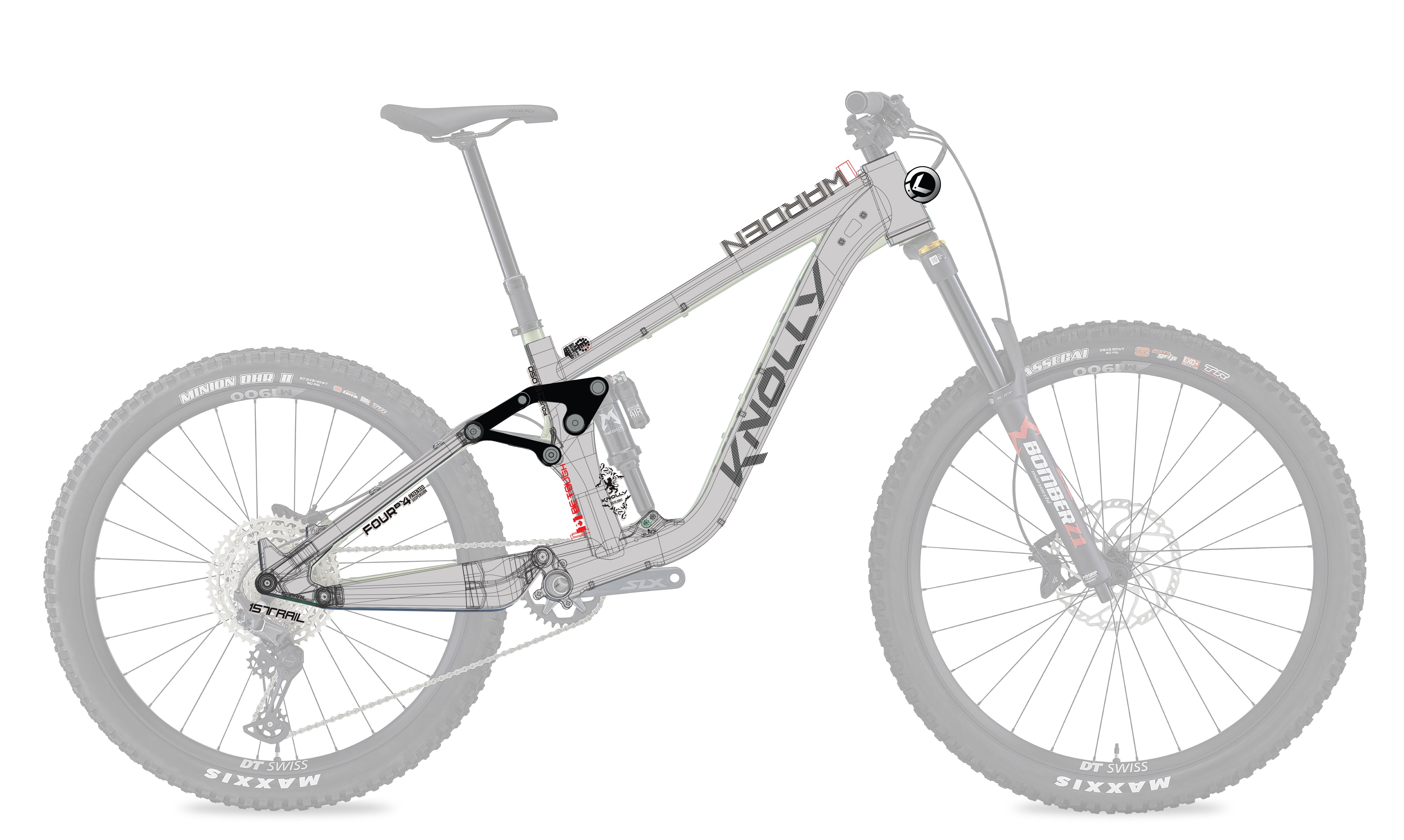 Knolly Warden Canadian Enduro/Freeride Mountain Bike Raw PREORDER