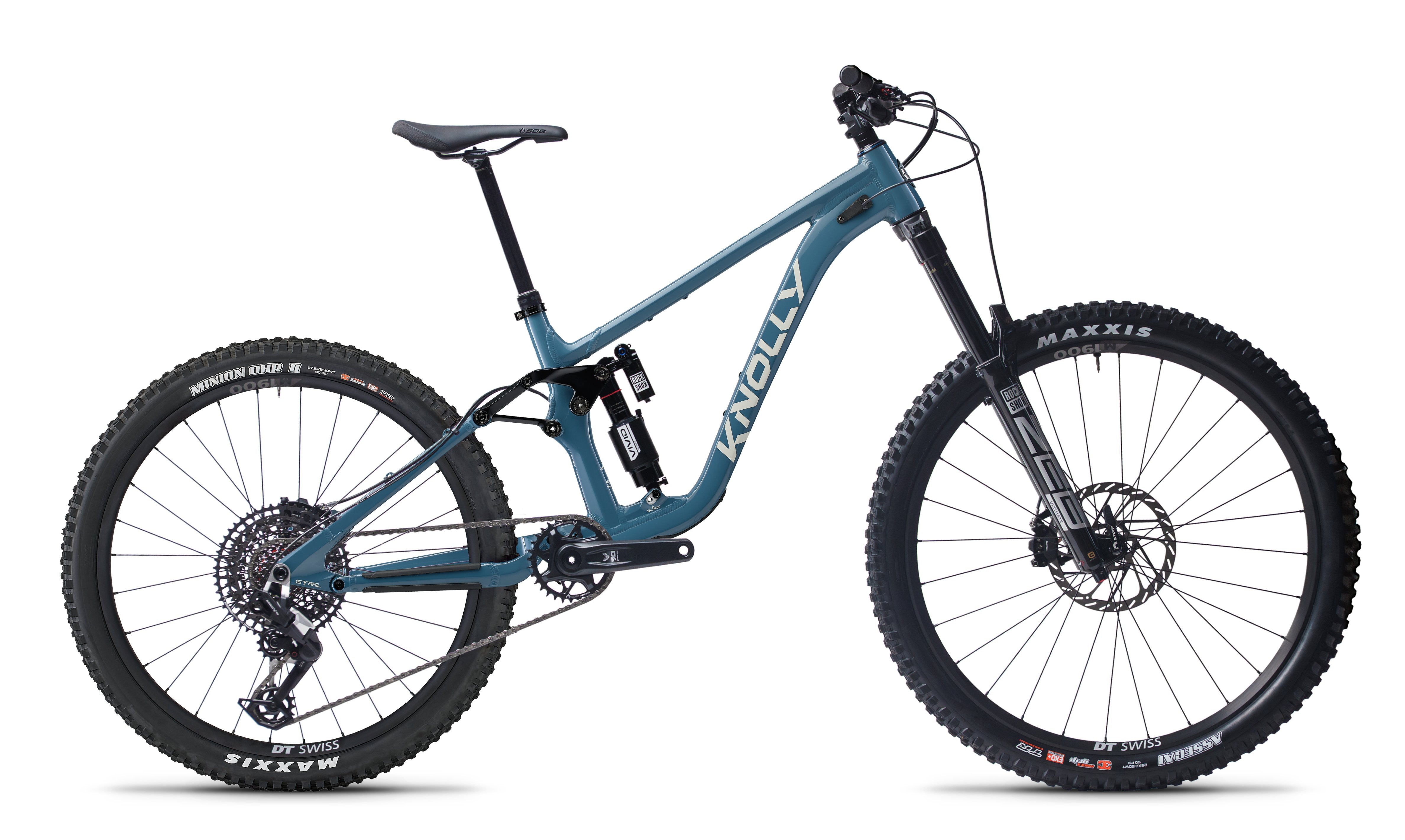Knolly Warden Canadian Enduro/Freeride Mountain Bike Slate Blue Eagle 90 Transmission