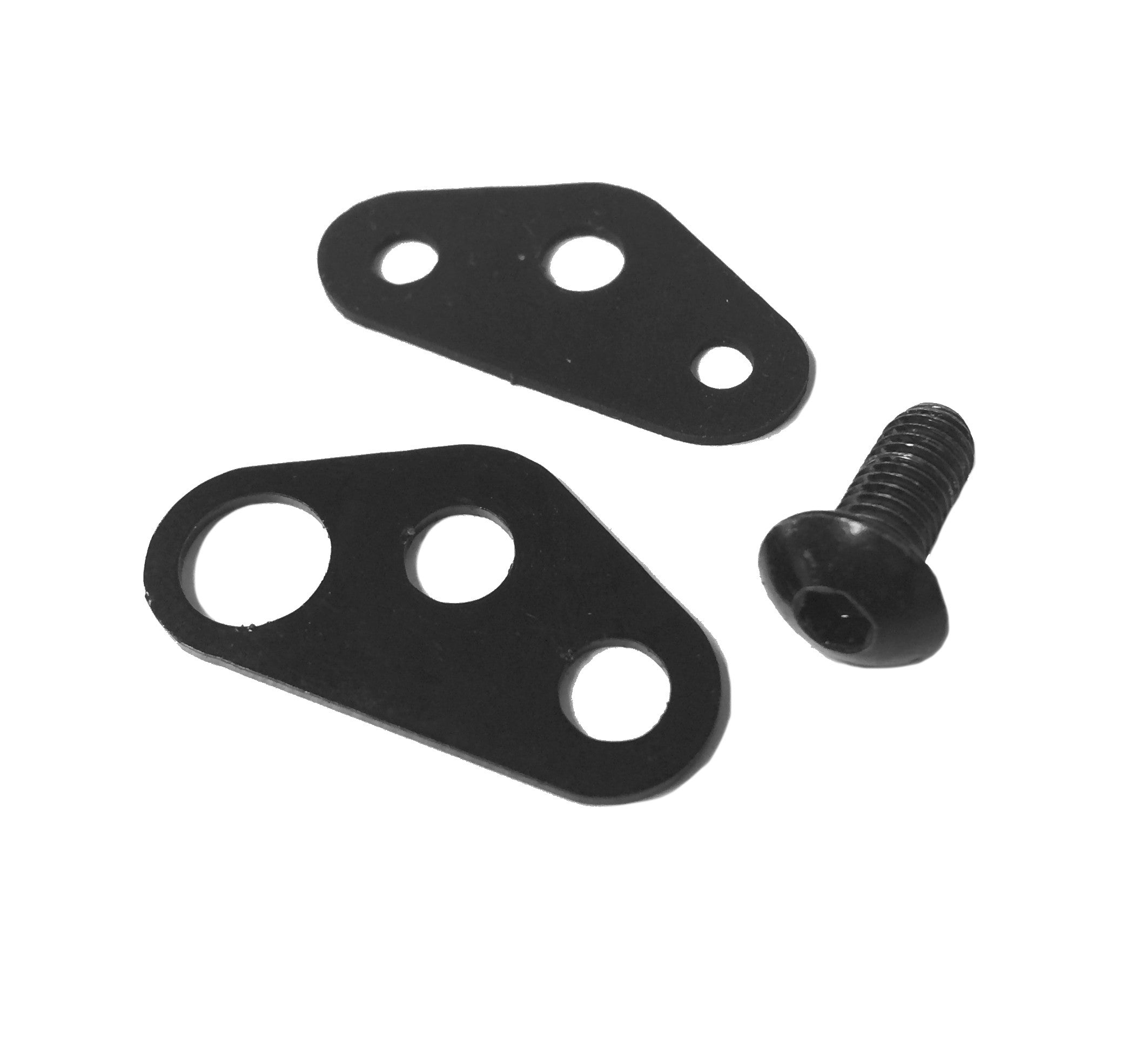 Warden Carbon Rear Cable Port Plate and Rubber Gasket